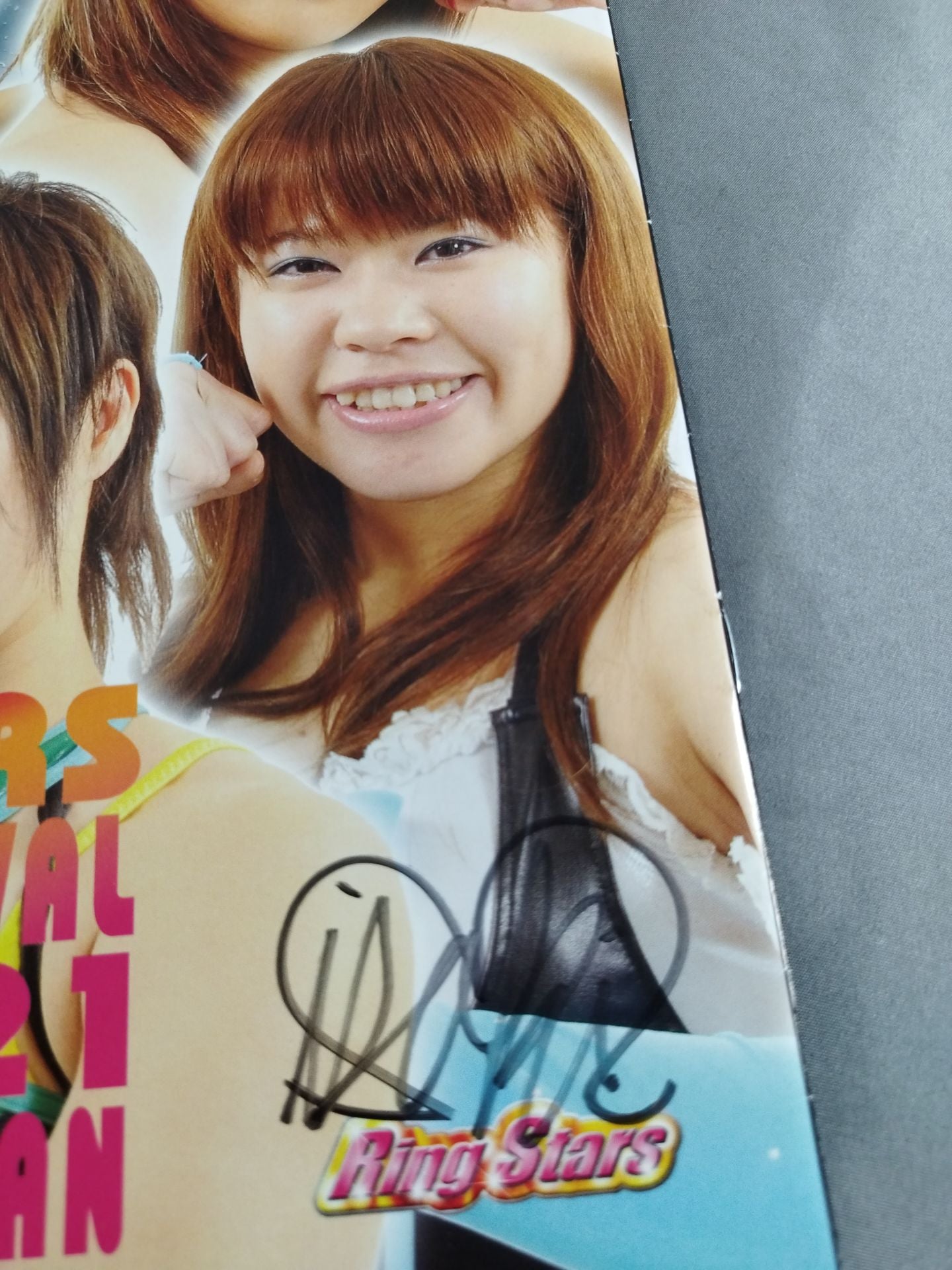 [4 fighters hand signed autograph 】RING STARS SPRING CARNIVAL