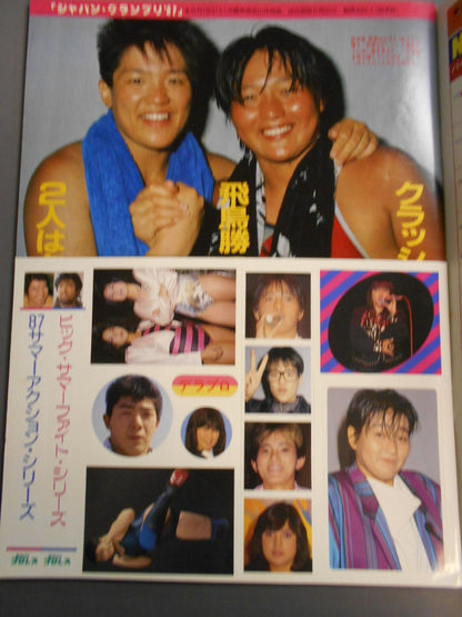 Deluxe Pro Wrestling August 1987 issue