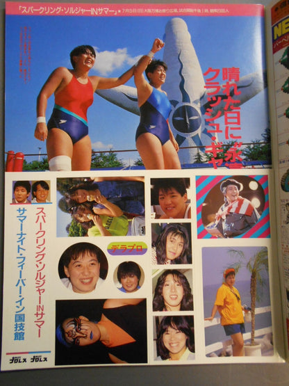 Deluxe Pro Wrestling September 1987 issue