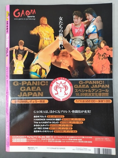 デラックスプロレス41 週刊プロレス別冊【新春号】