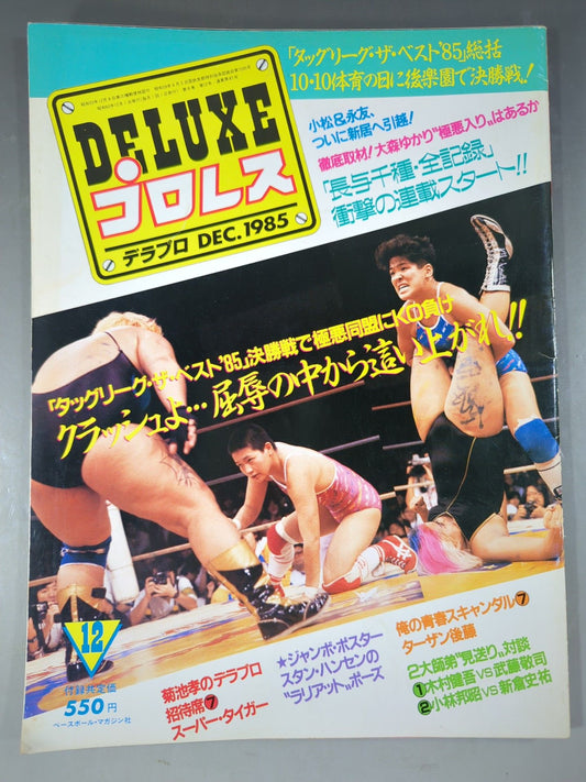 Deluxe Pro Wrestling December 1985