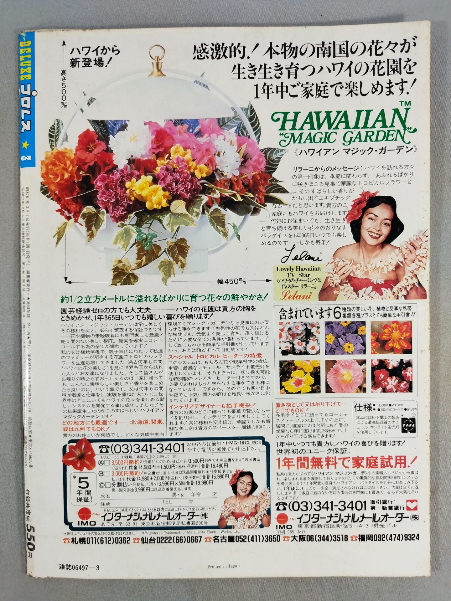 デラックスプロレス 1986年3月号
