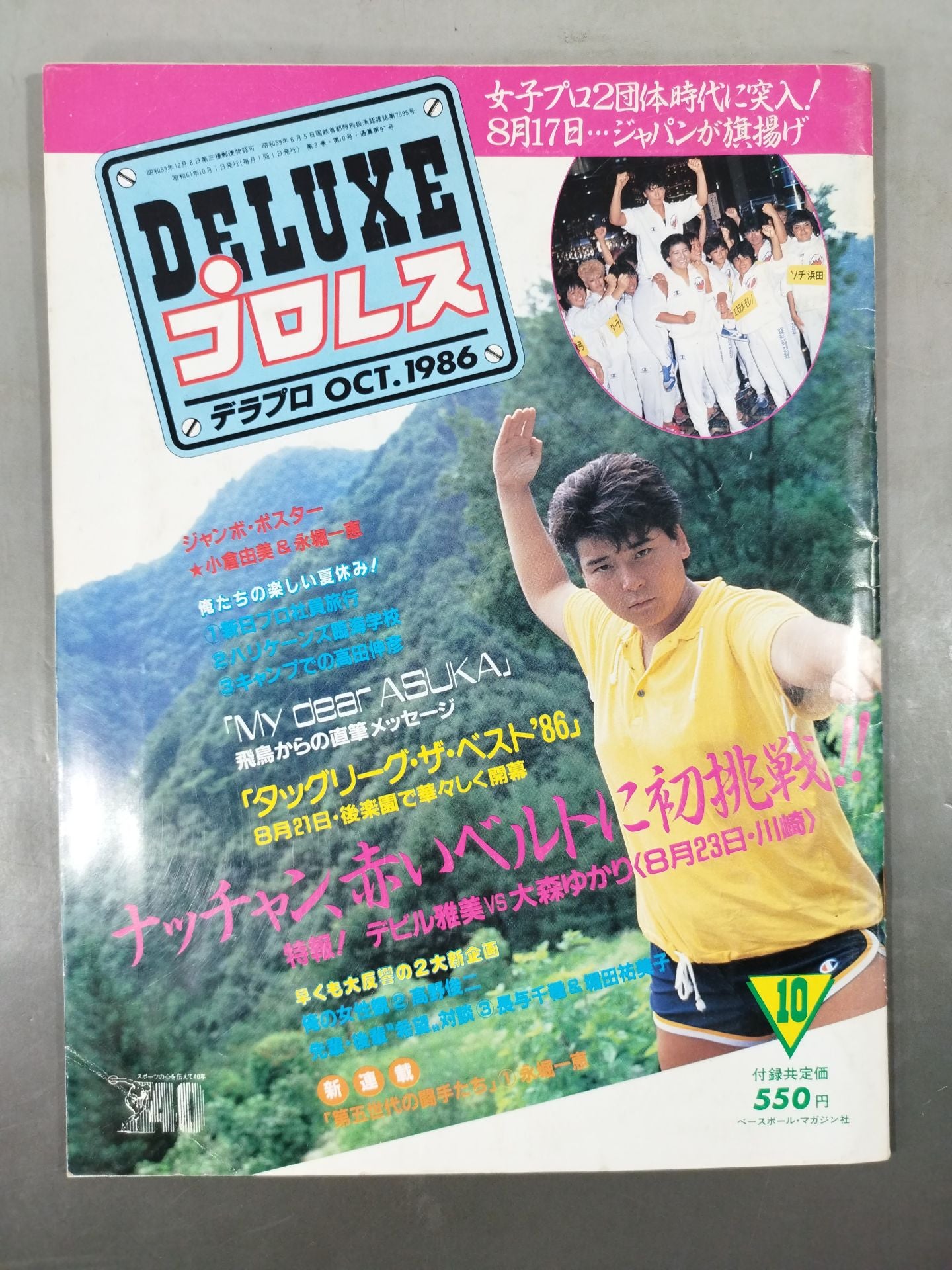 Deluxe Pro Wrestling October 1986