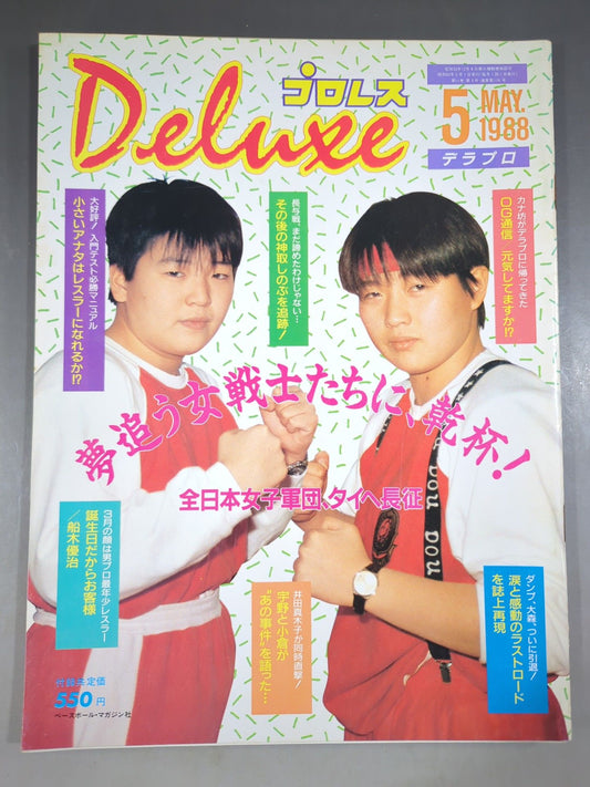 デラックスプロレス 1988年5月号