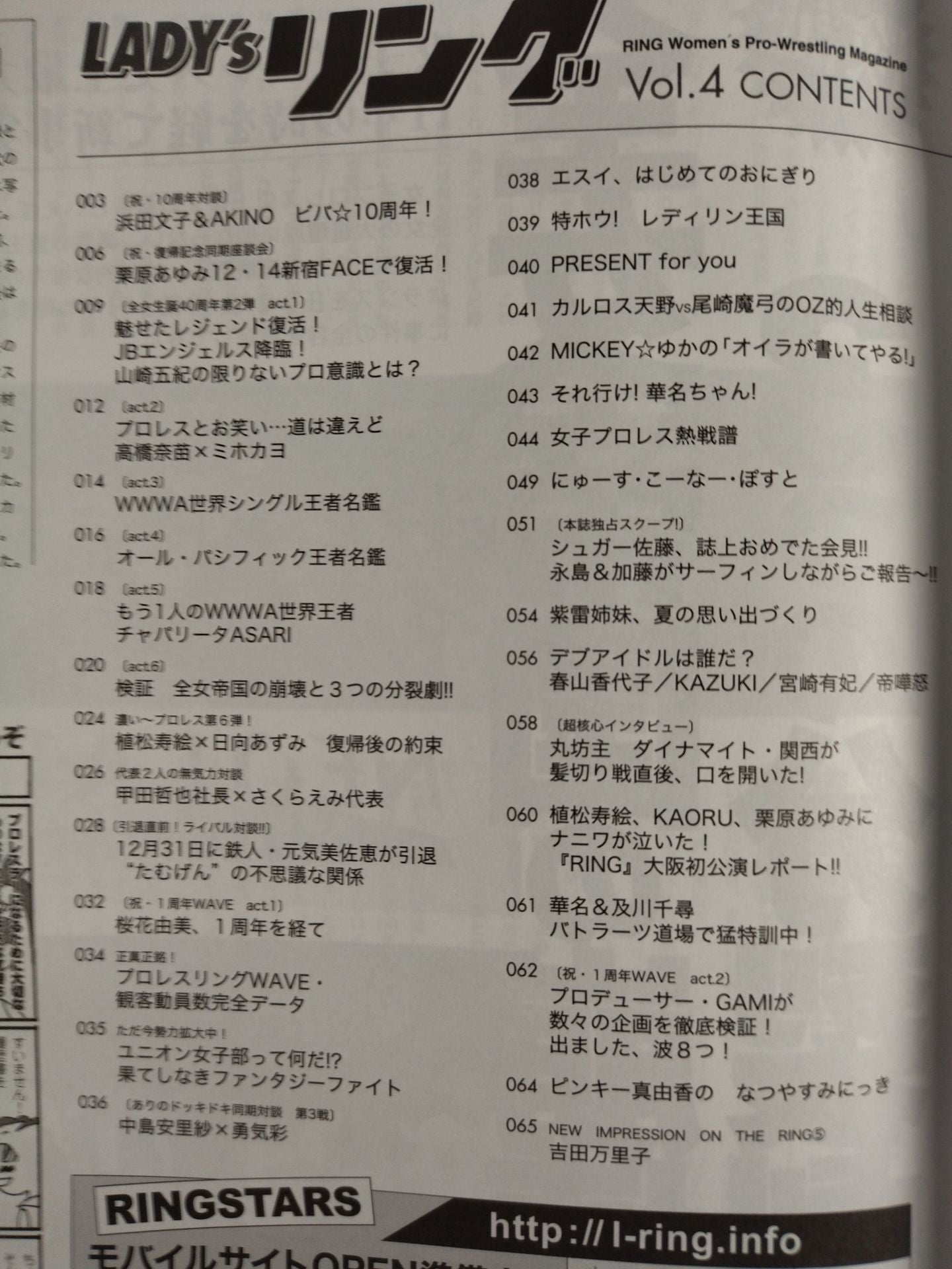 レディースリング4