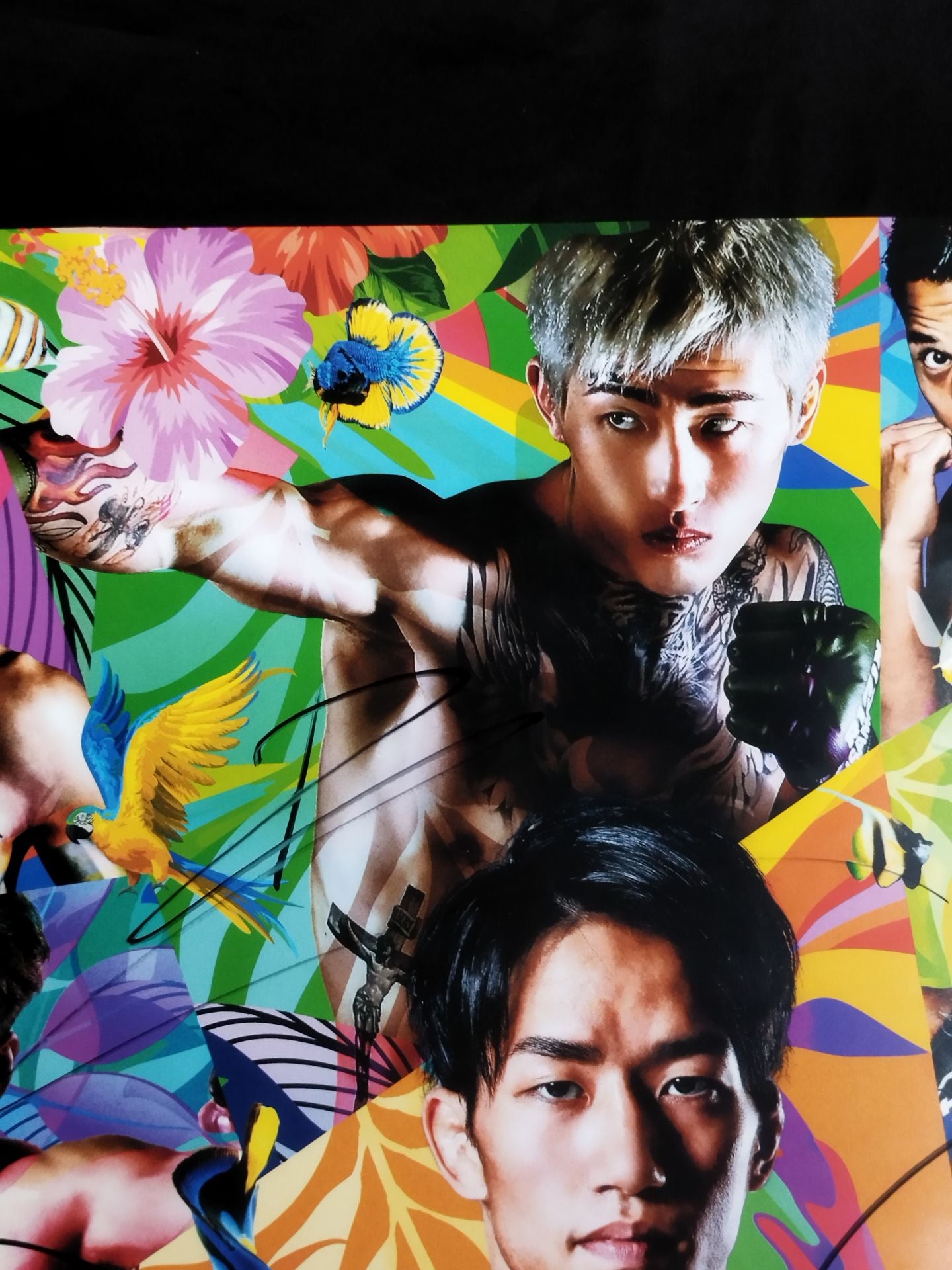 ★25 fighters  hand signed autograph ★ RIZIN.36
