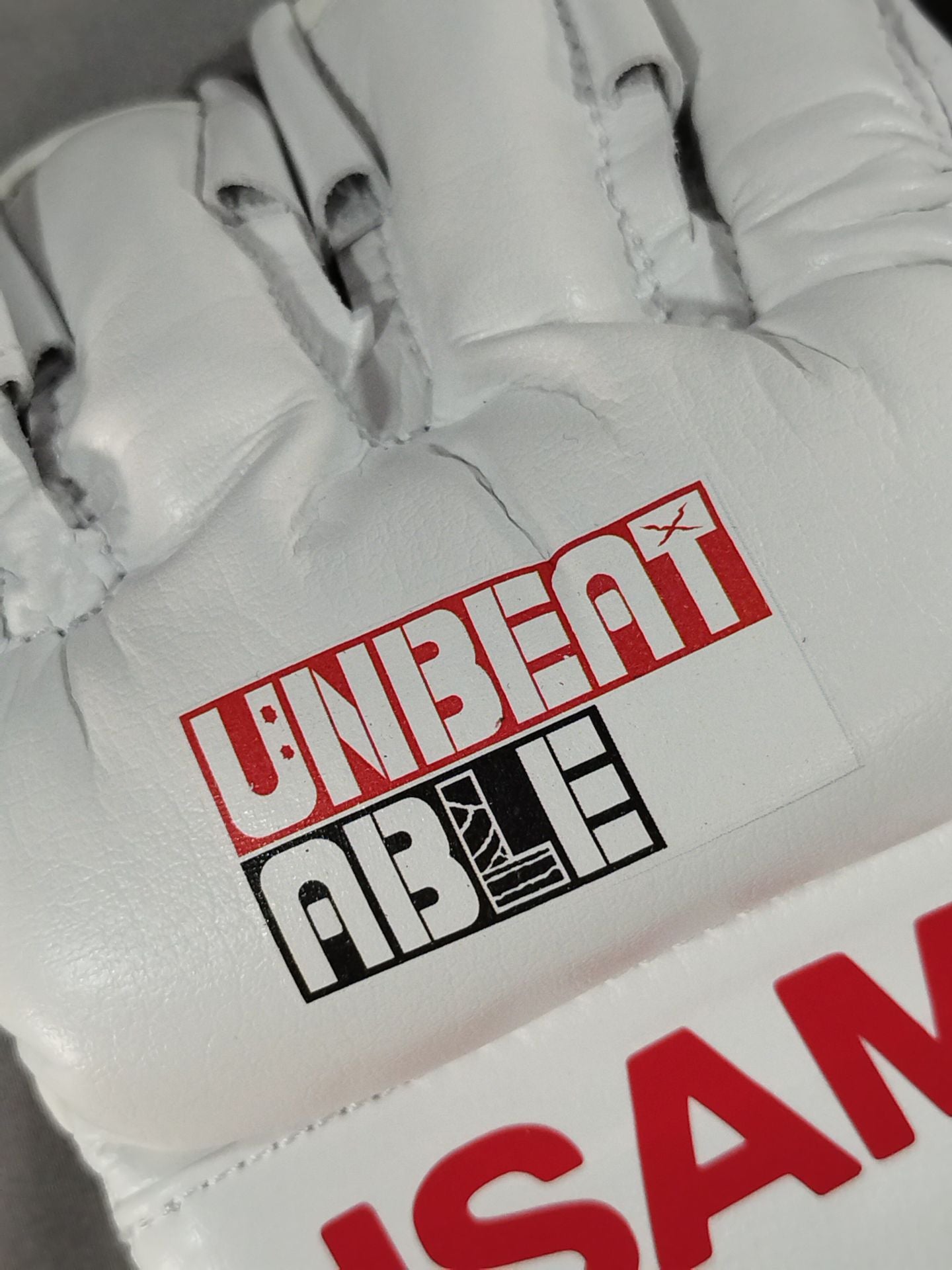 ★ISAMI製★ UNBEATABLE 公式オープンフィンガーグローブ