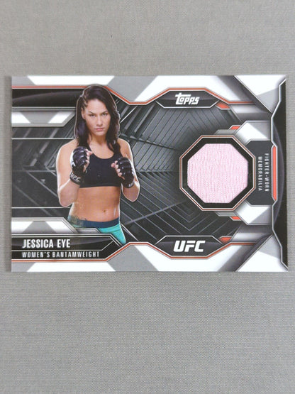 2015 UFC topps ジェシカ・アイ 公式レリックカード(コスチューム)