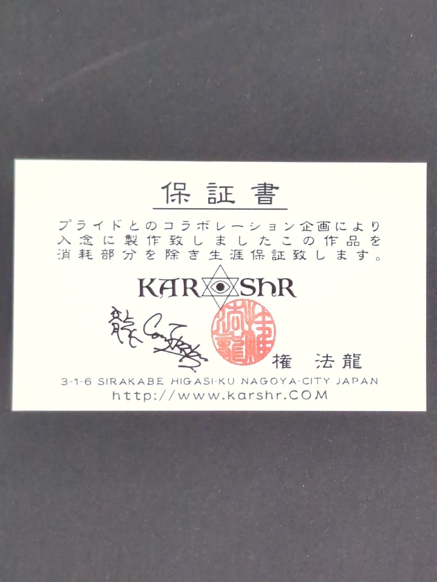 ★PRIDE×Karshr★ Gloves Silver Necklace