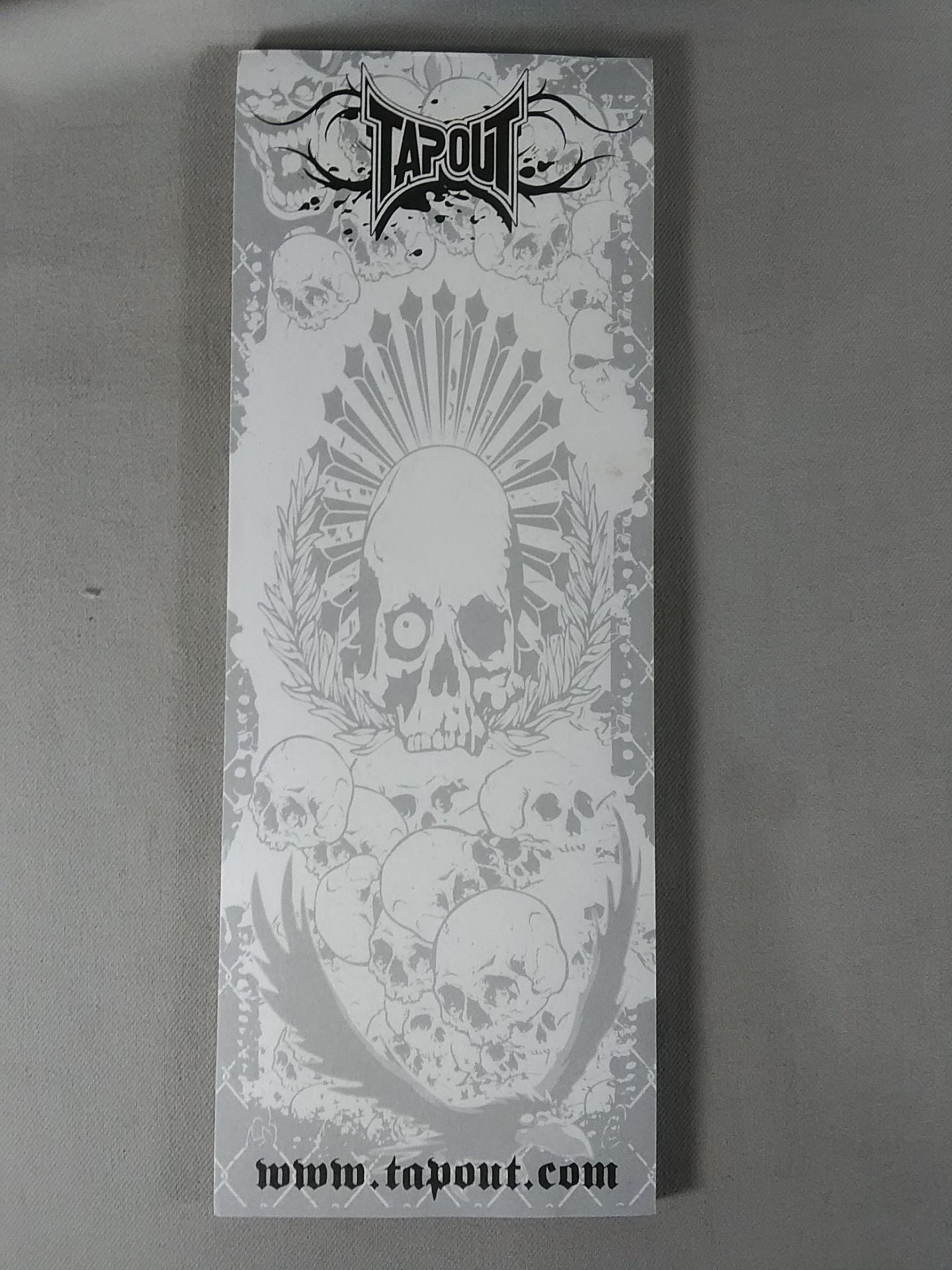 TAPOUT メモ帳