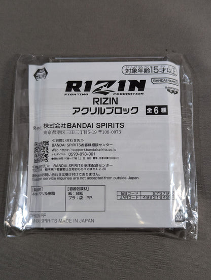 RIZIN.13 Acrylic Block