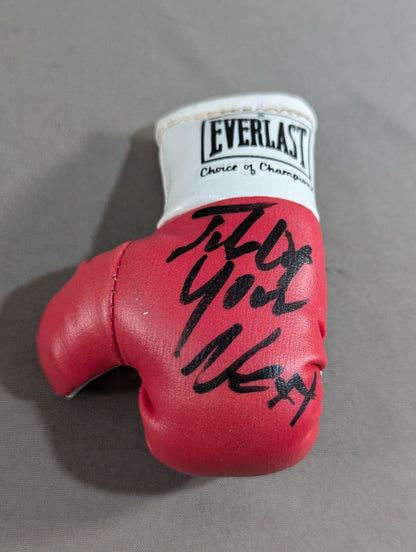 【ティト・オーティズ 直筆サイン入り】EVERLAST ミニチュアグローブ