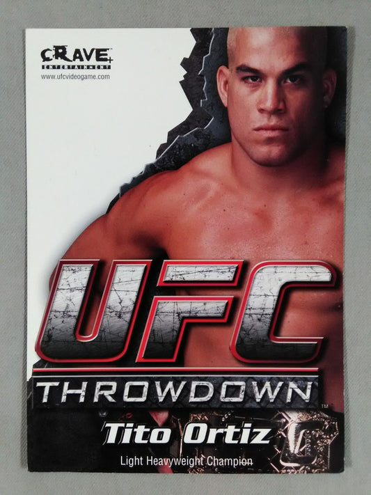 【UFC THROWDOWN キャラクターカード】ティト・オーティズ