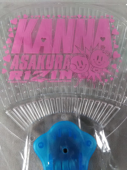RIZIN Asakura Kanna Glowing Uchiwa (paper fan) (1)