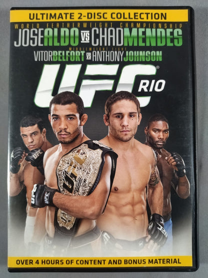 UFC RIO JOSE ALDO vs CHAD MENDES