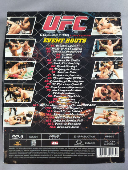 UFC COLLECTION 終極格斗 黒市拳撃 81-108 EPISODE
