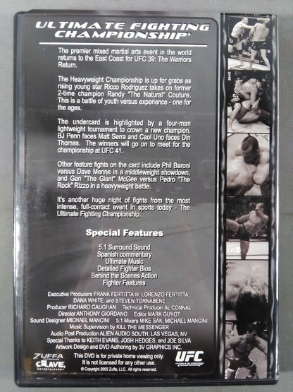 UFC 39
