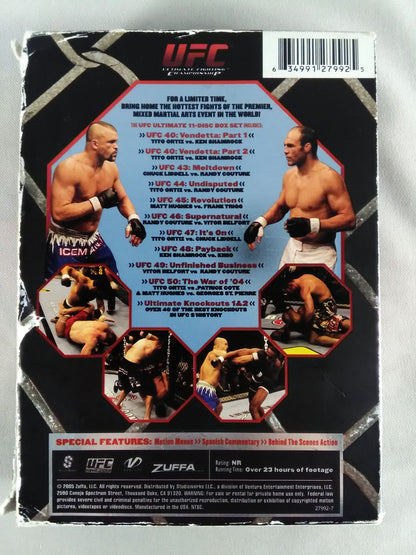 UFC THE ULTIMATE DVD COLLECTION