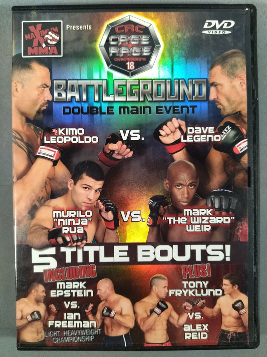 CAGE RAGE 18 BATTLEGROUND