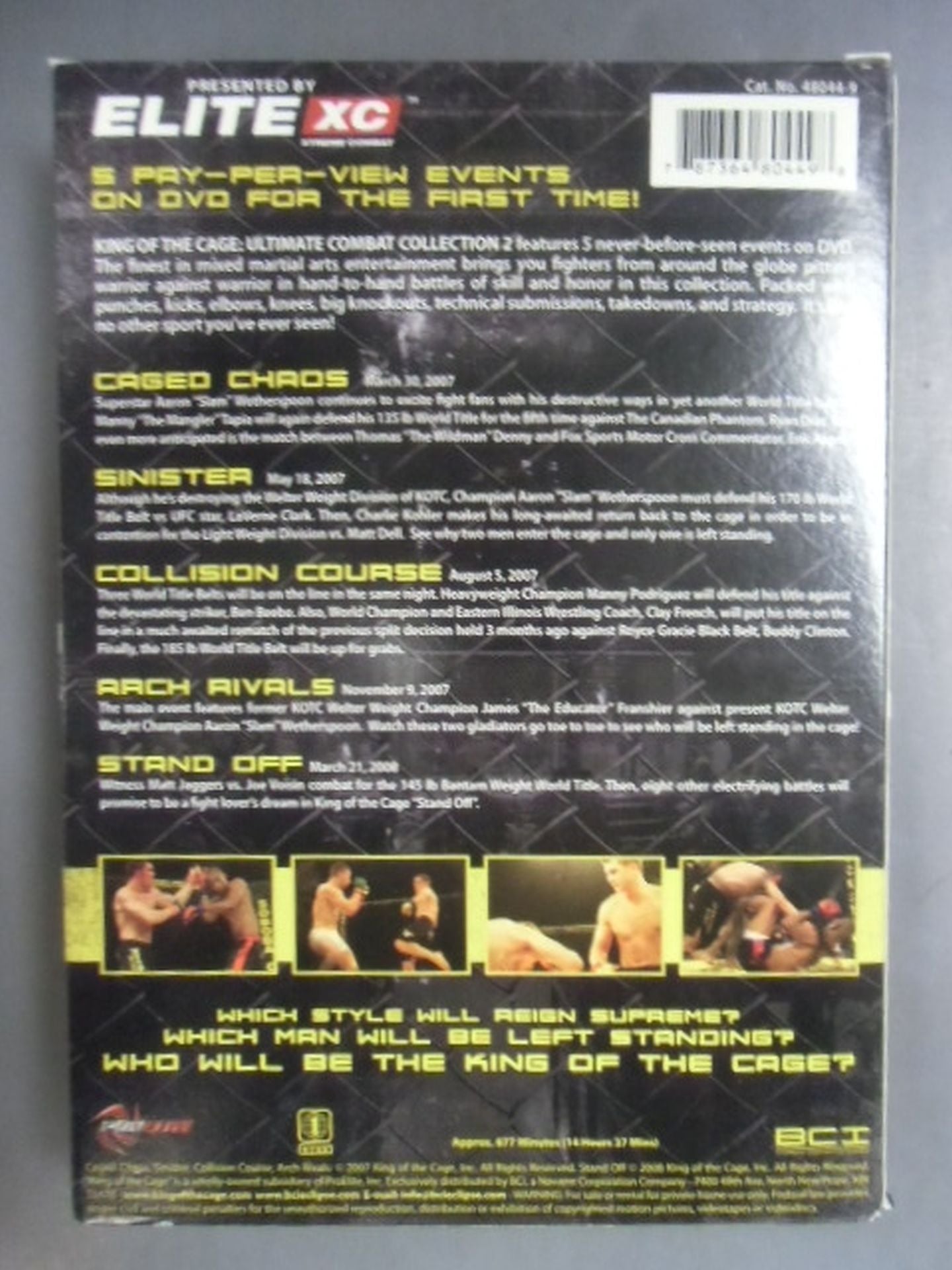 【5EVENT SET】KING OF THE CAGE COMBAT COLLECTION Vol.2