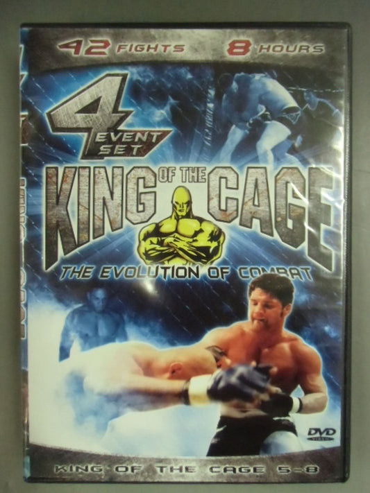 【4EVENT SET】KING OF THE CAGE THE EVOLUTION OF COMBAT(5～8)