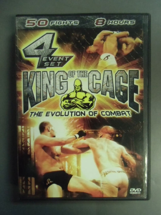 【4EVENT SET】KING OF THE CAGE THE EVOLUTION OF COMBAT(1～4)
