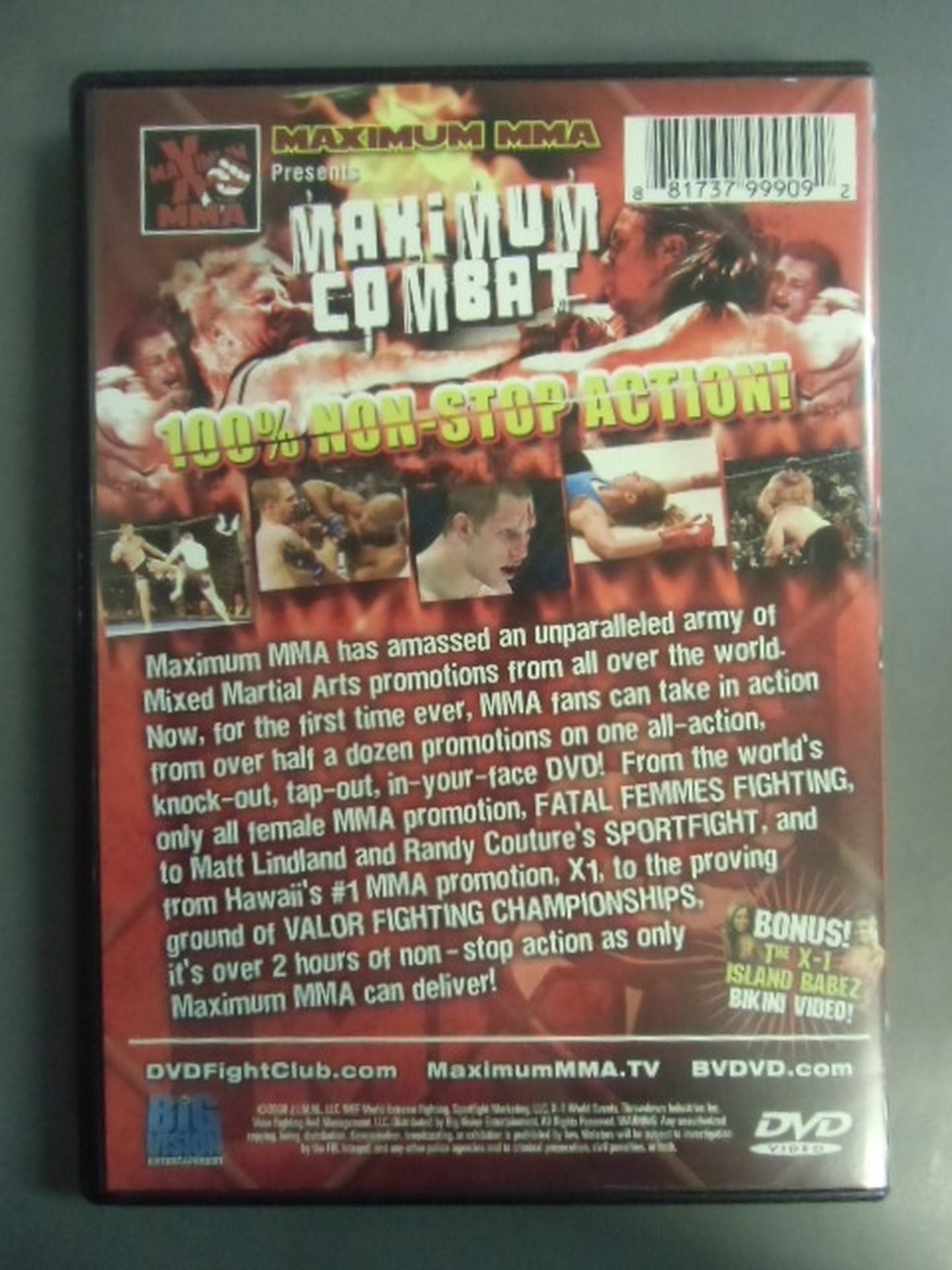 MAXIMUM MMA MAXIMUM COMBAT Vol.1