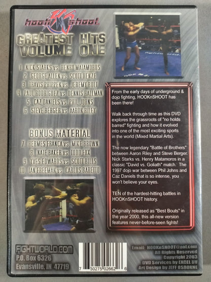 HOOKnSHOOT / GREATEST HITS VOLUME ONE
