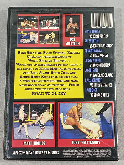 WEF【ROAD TO GLORY】RISE OF THE CHAMPIONS Vol.1