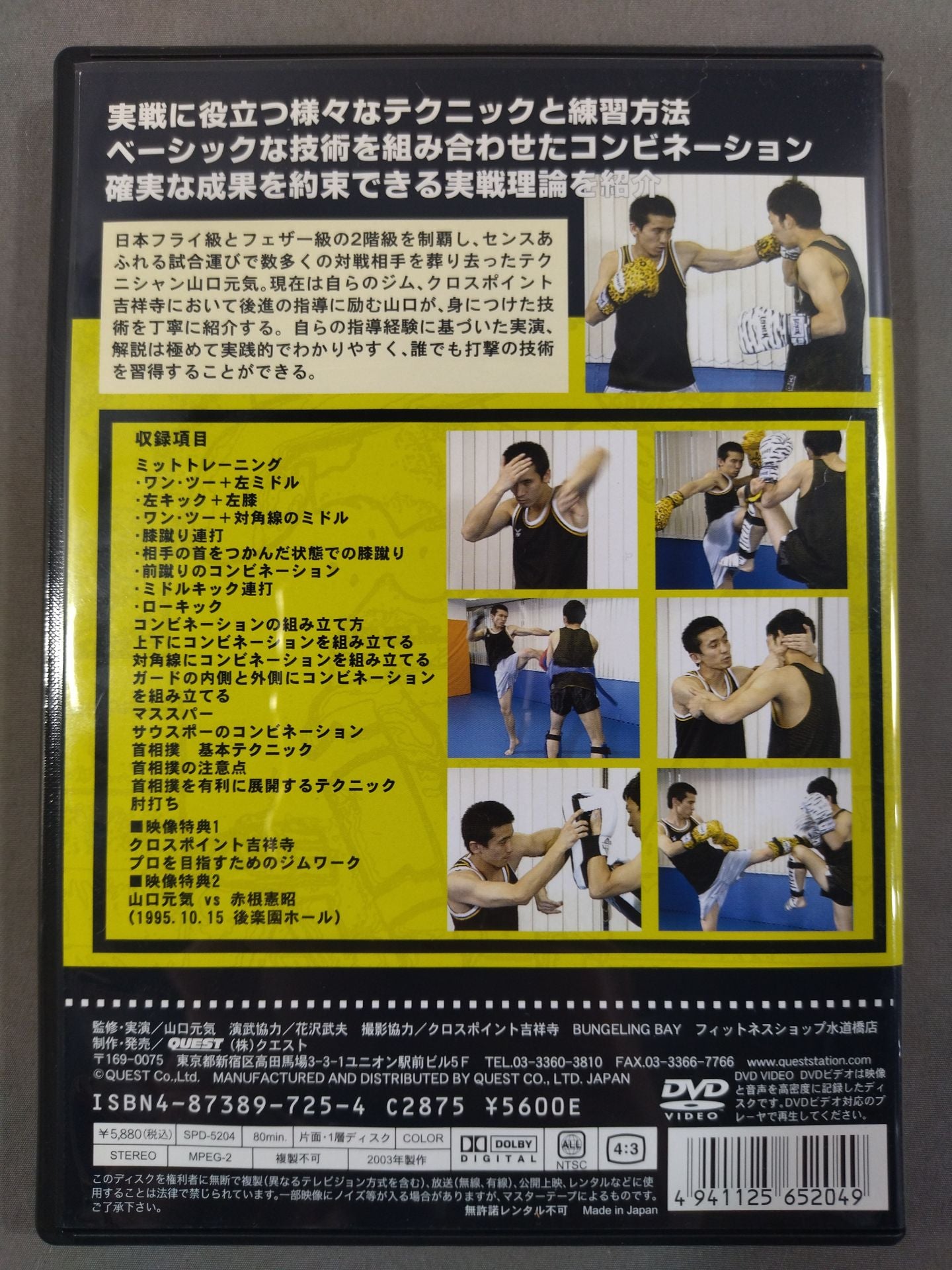 キックボクシング完全教則 DVD-BOX