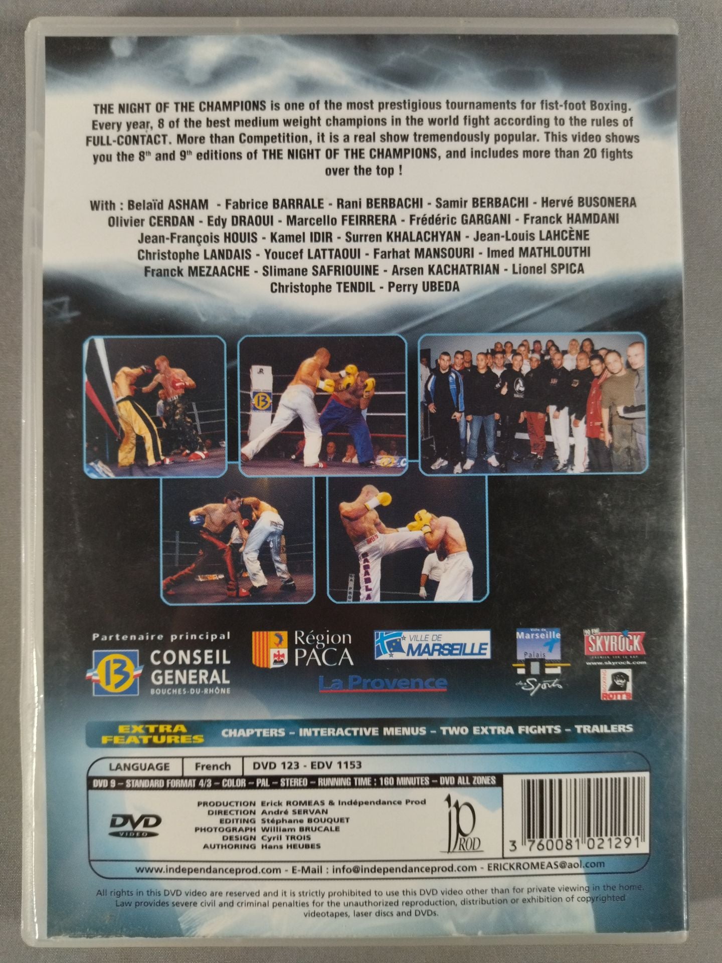 FULL-CONTACT 2001-2002 THE NIGHT OF THE CHAMPIONS