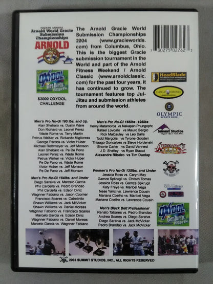 ARNOLD WORLD GRACIE SUBMISSION CHAMPIONSHIPS