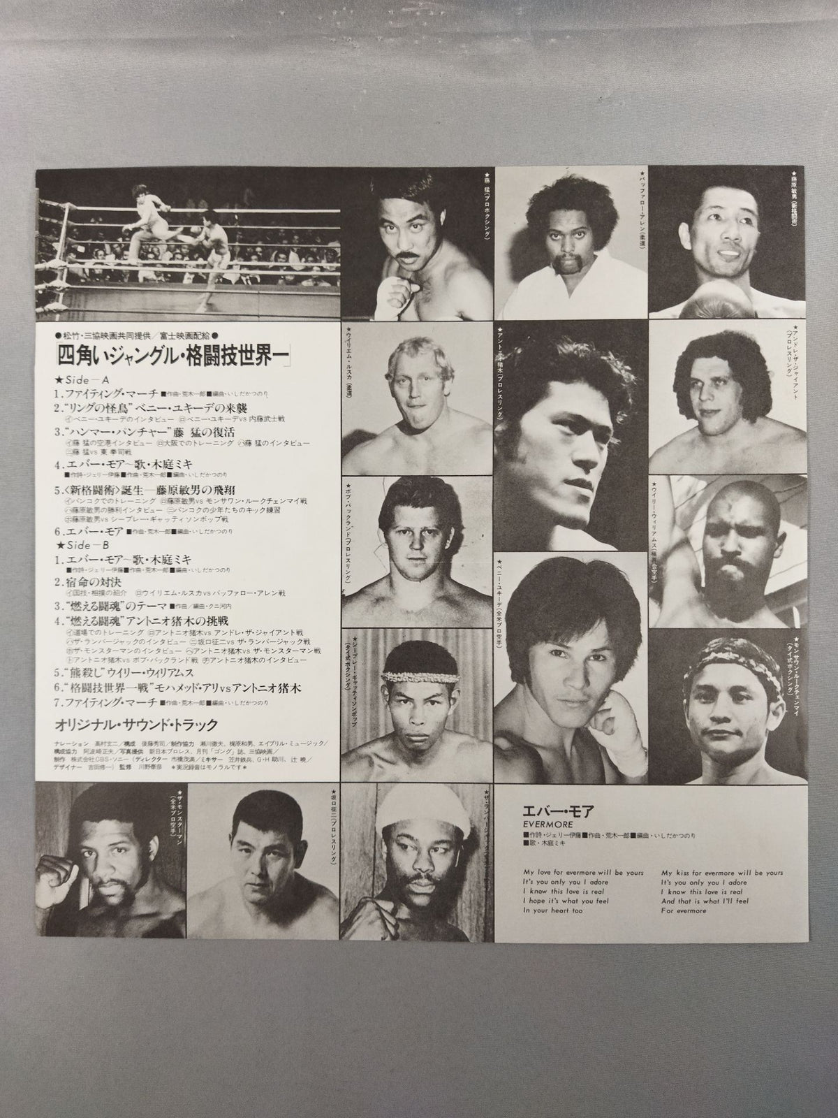 ★ With ★ 6 pin-ups, the best in the martial arts world, square jungle