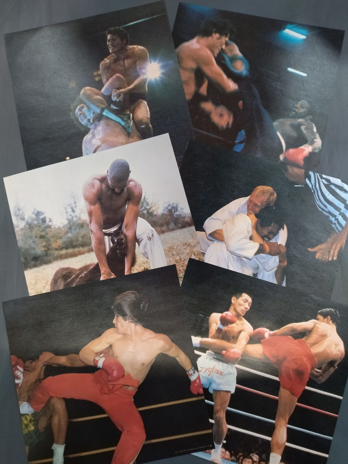 ★ With ★ 6 pin-ups, the best in the martial arts world, square jungle