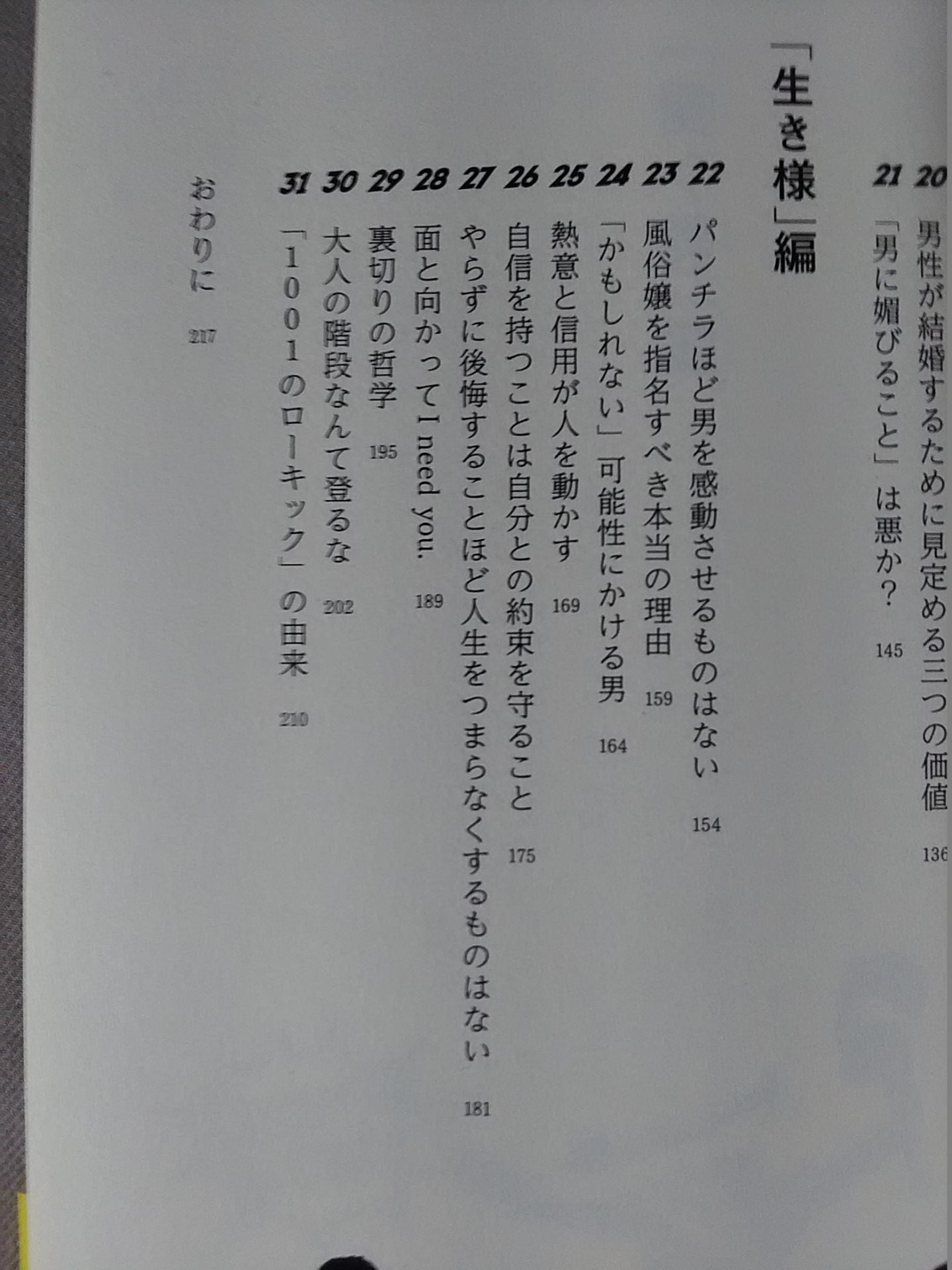 悩める男子に捧げる 1001のローキック