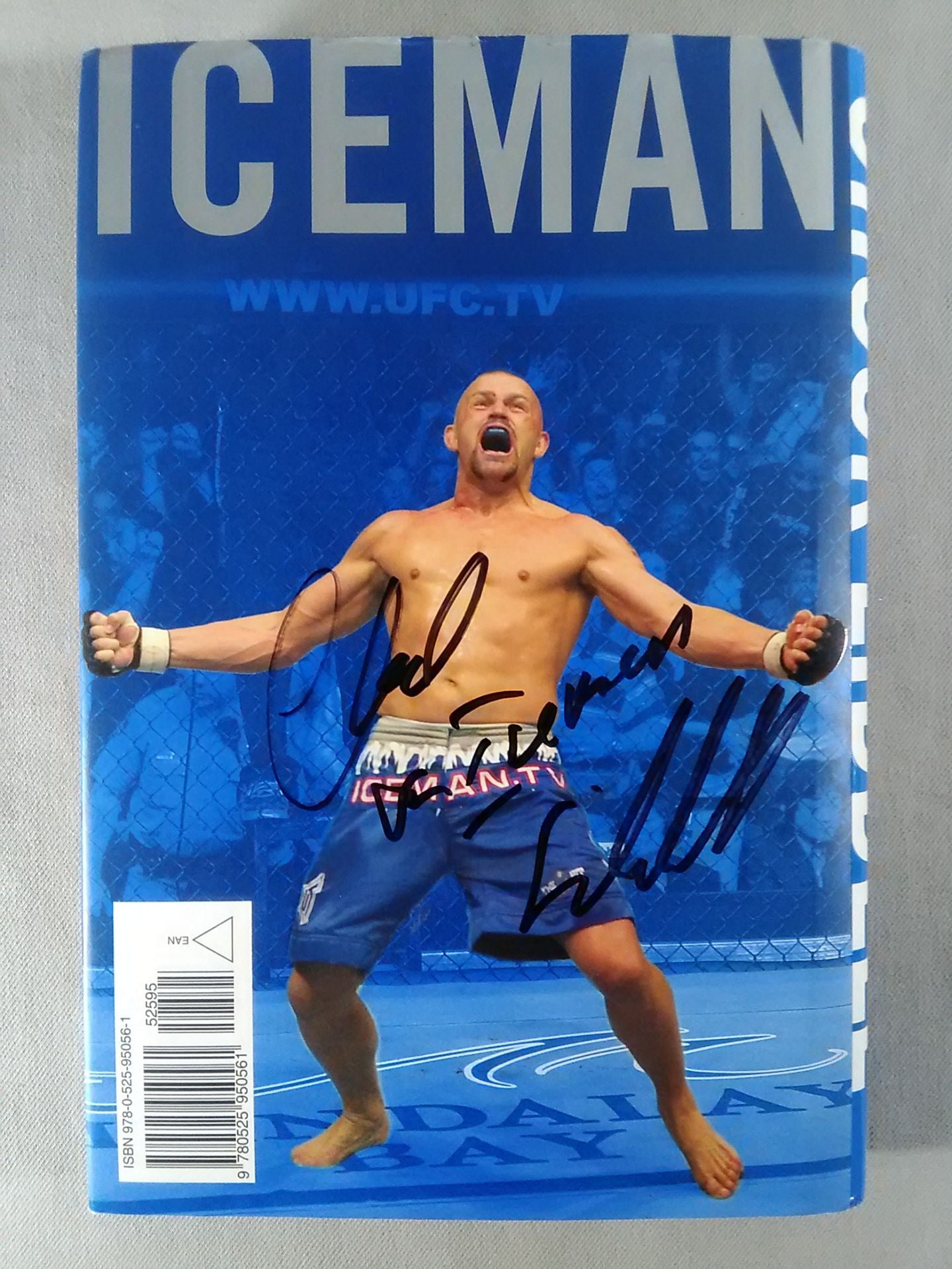 【チャック・リデル 直筆サイン入り】ICEMAN:MY FIGHTING LIFE