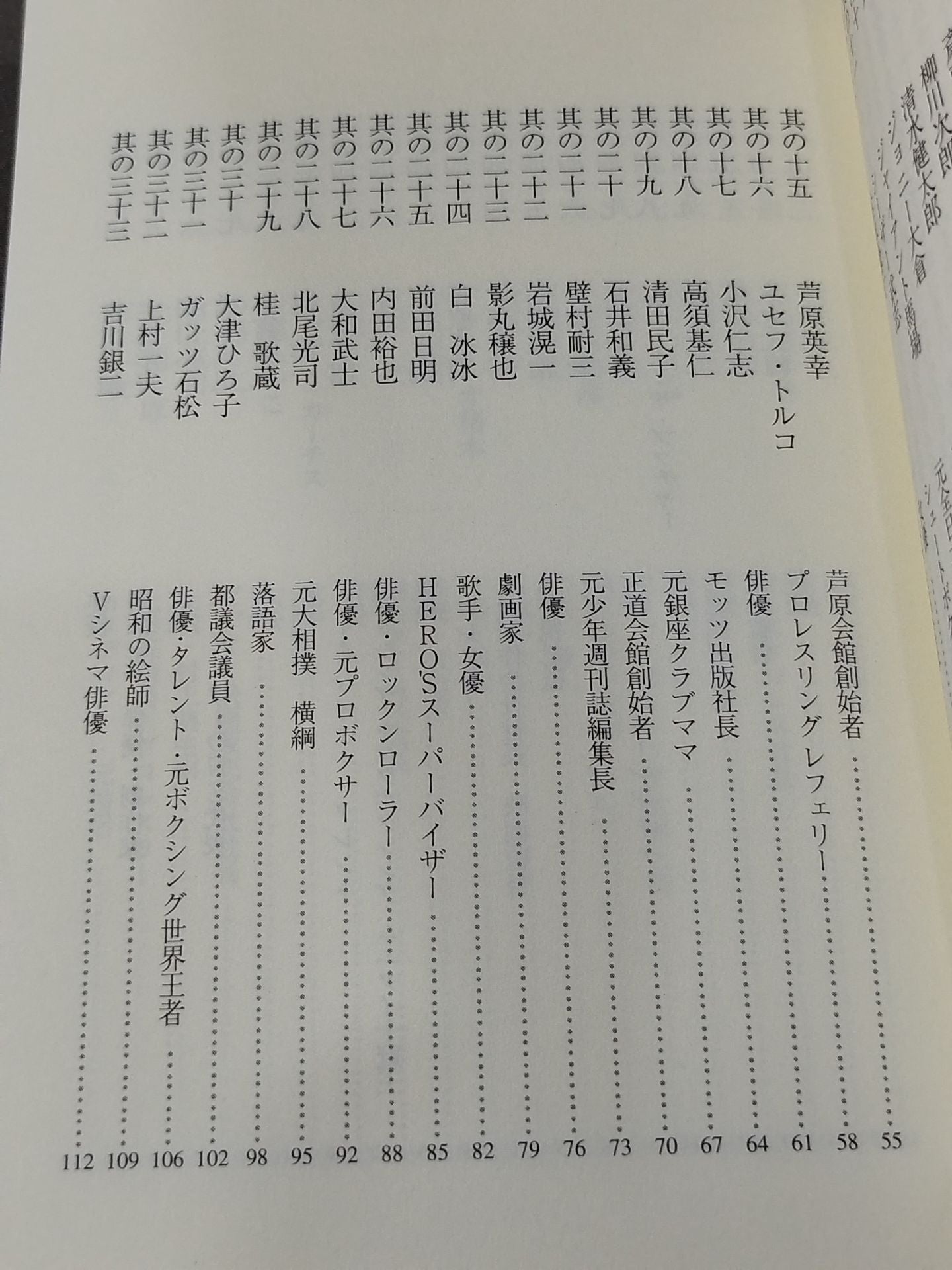 真樹日佐夫の百花繚乱交遊録
