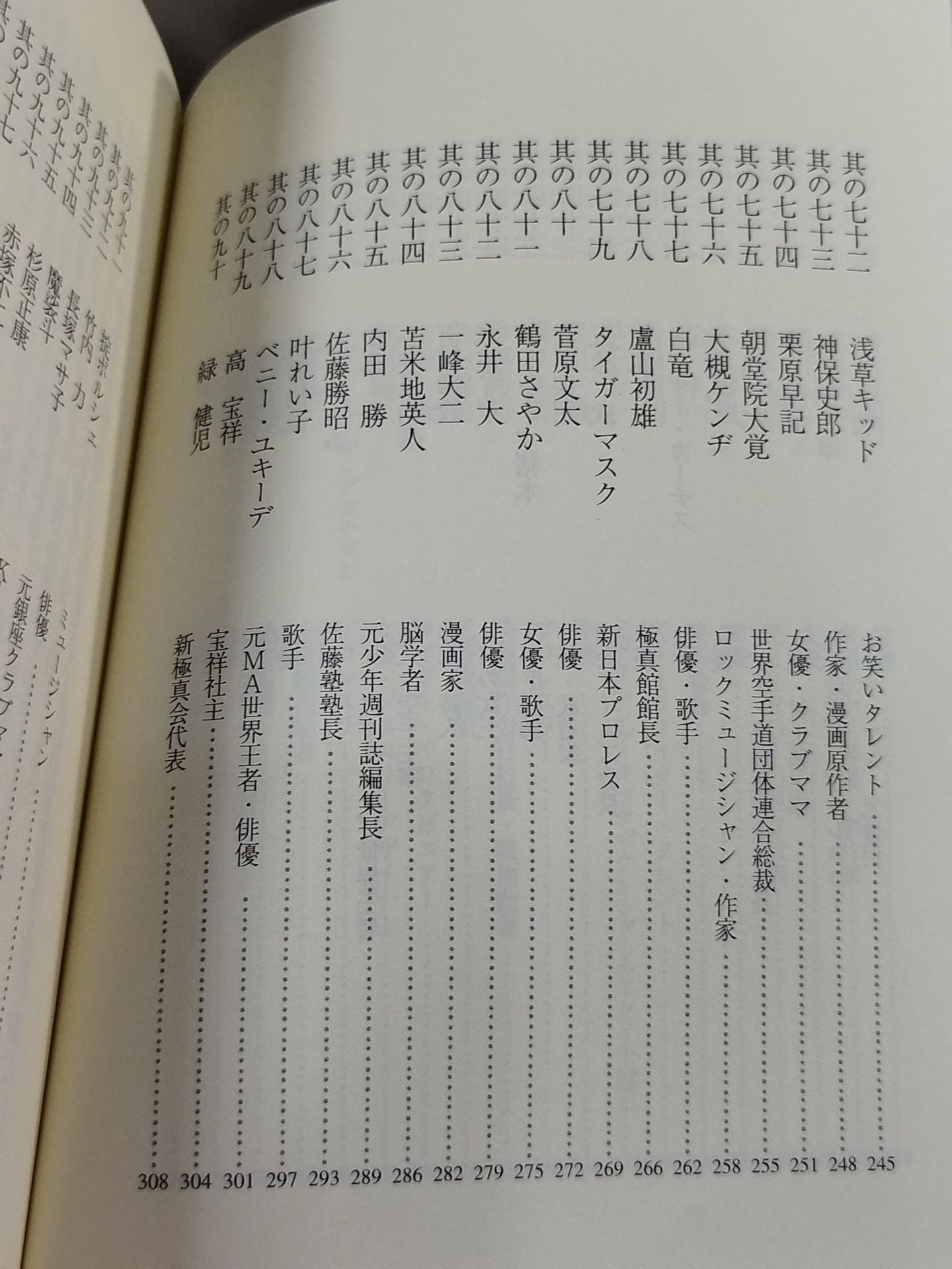 真樹日佐夫の百花繚乱交遊録