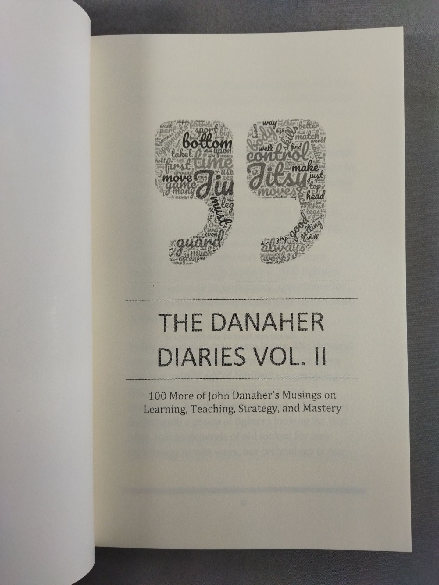 The Danaher Diaries Volume 2
