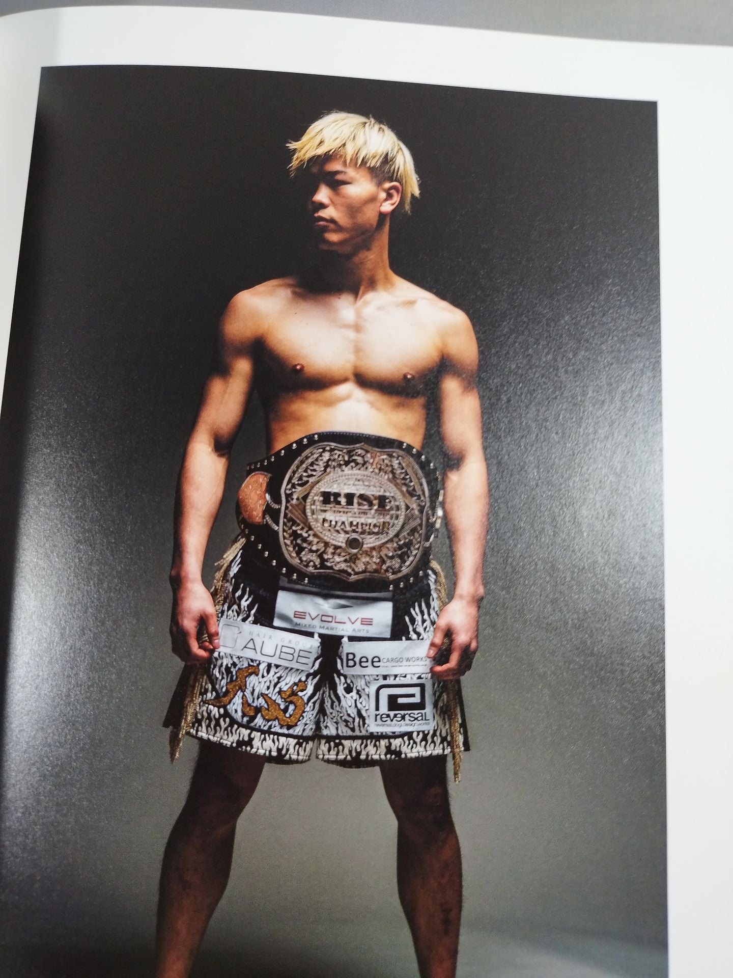 【NAGAO Di hand signed autograph 】Tenshin Nasukawa ALL OR NOTHING