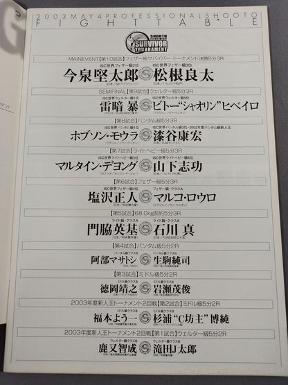 Featherweight Survivor Tounament Final