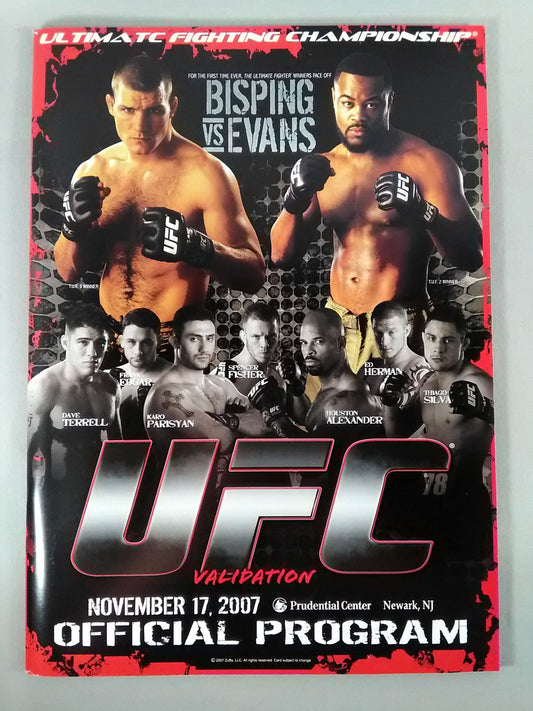 UFC78 VALIDATION