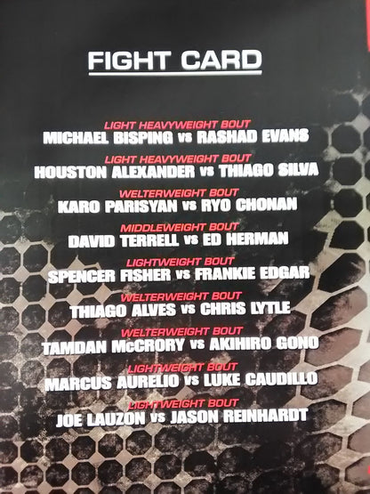 UFC78 VALIDATION
