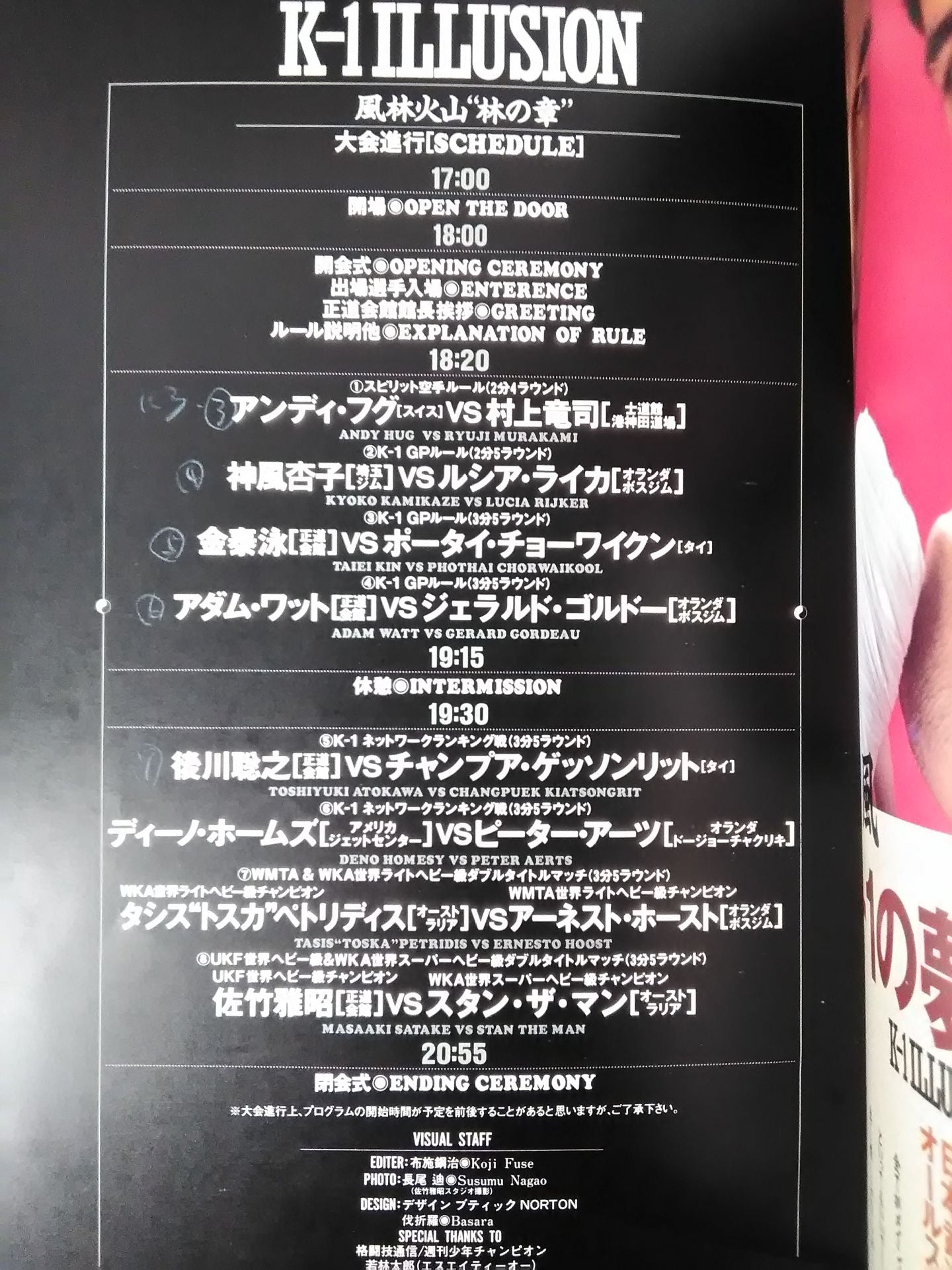 K-1 ILLUSION ’93 / 風林火山 "林の章"