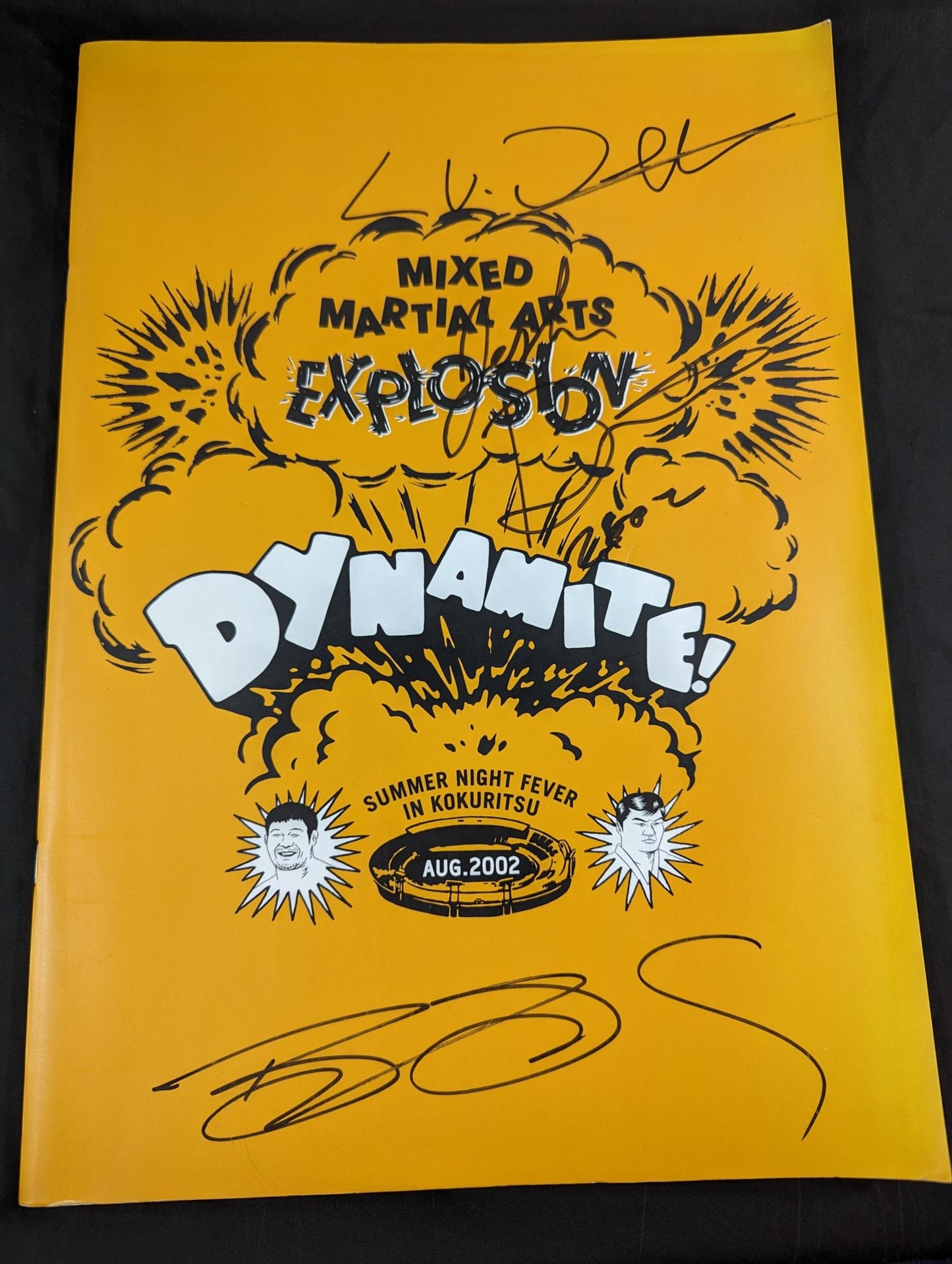 【4名直筆サイン入り】史上最大の格闘技ワールド・カップ Dynamite! SUMMER NIGHT FEV