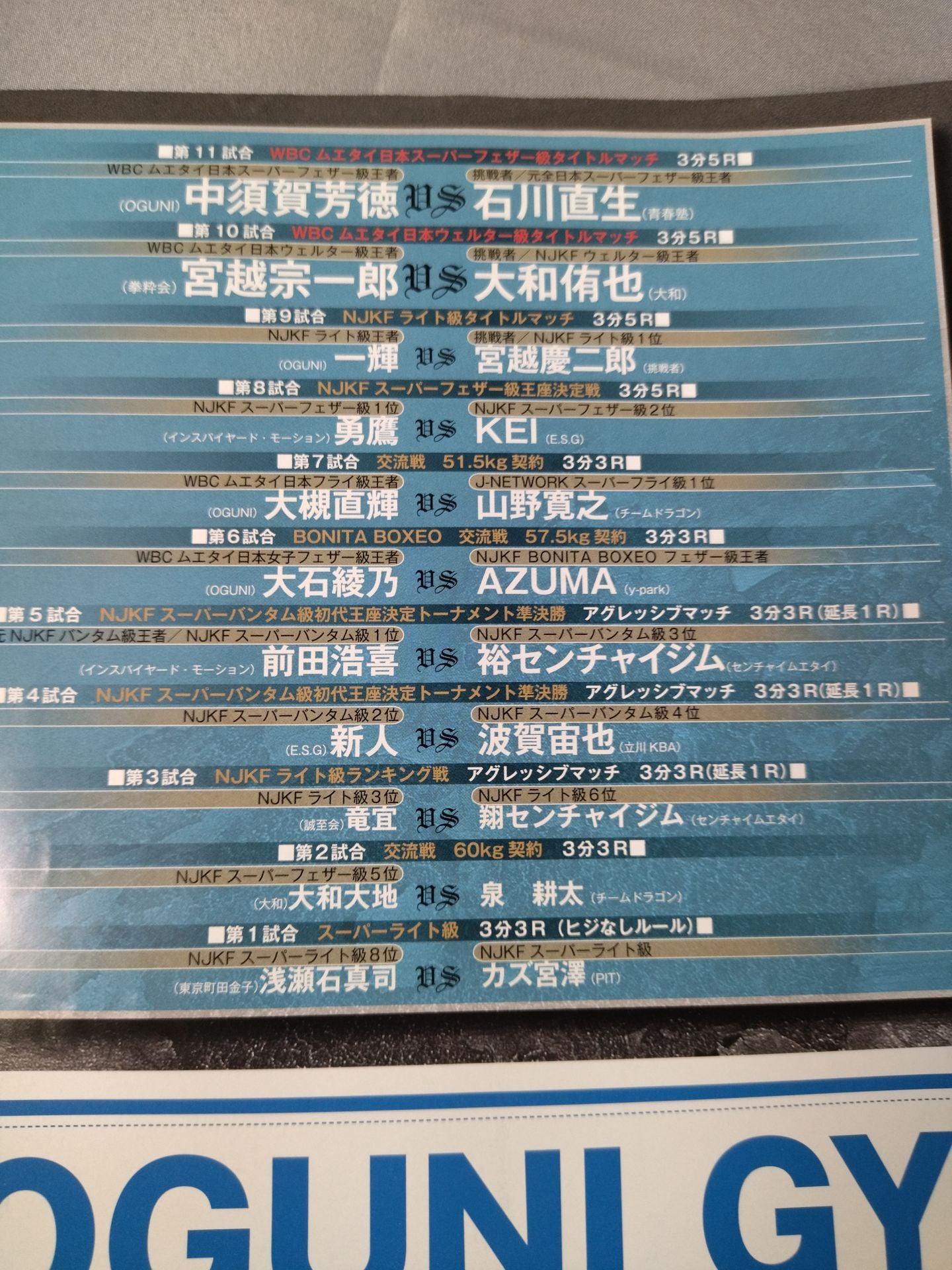 ニュージャパンキック 15周年記念シリーズ7
