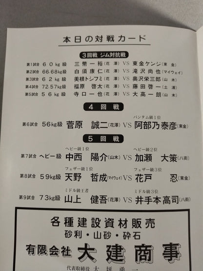 MA日本キック ADVANCE.Ⅰ(2001)