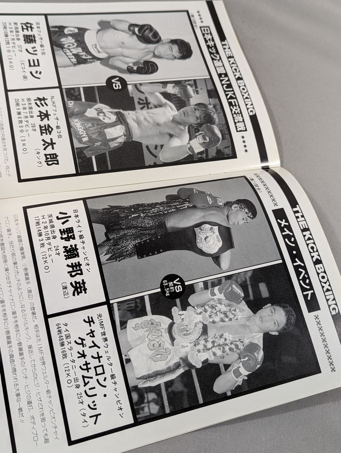 【半券付】日本キックボクシング連盟 ’99躍進シリーズ 血祭り