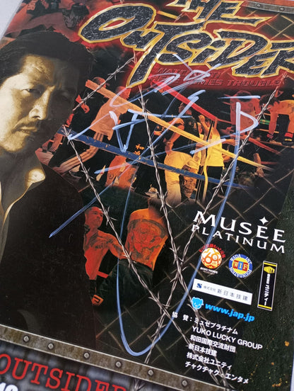 【前田日明 直筆サイン入り】THE OUTSIDER 第参戦