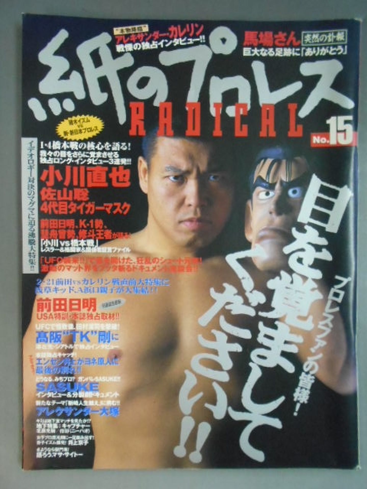 紙のプロレスRADICAL15